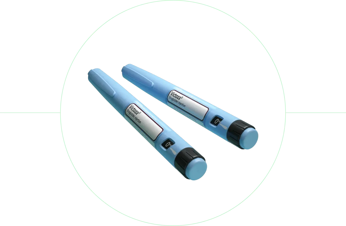 Liraglutide injection pen close-up for Zoey Japan weight loss treatment