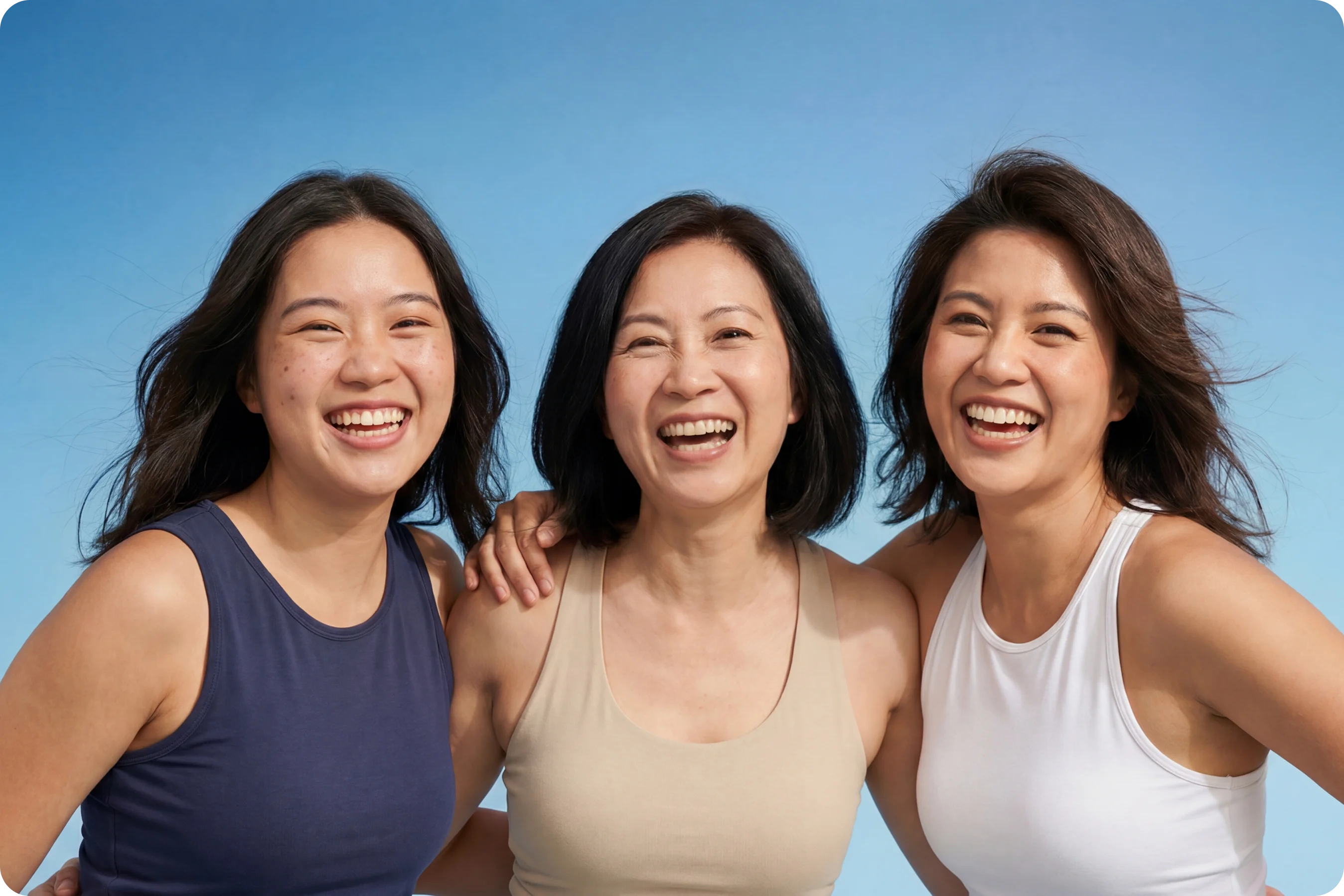 Zoey treatment section overview showing available women's health services